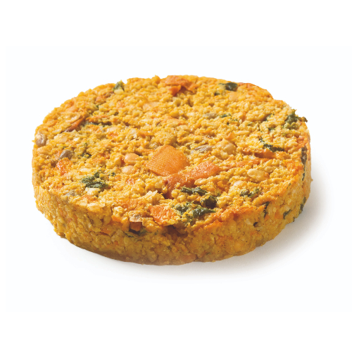Roasted Carrot Kale & Chickpea Patty 125g - 50 pce 